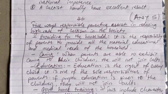 neco civic education obj and essay