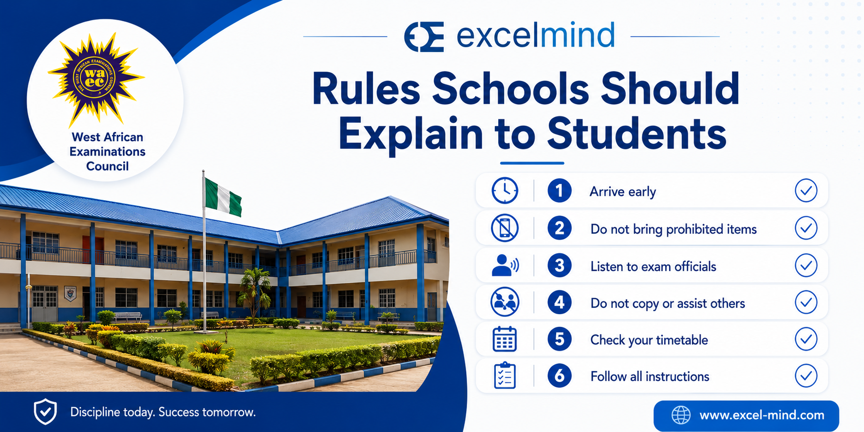 Rules schools should explain to students