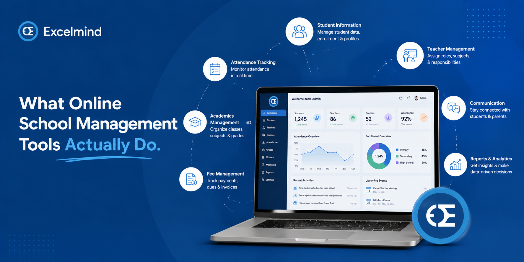 Online school management tools