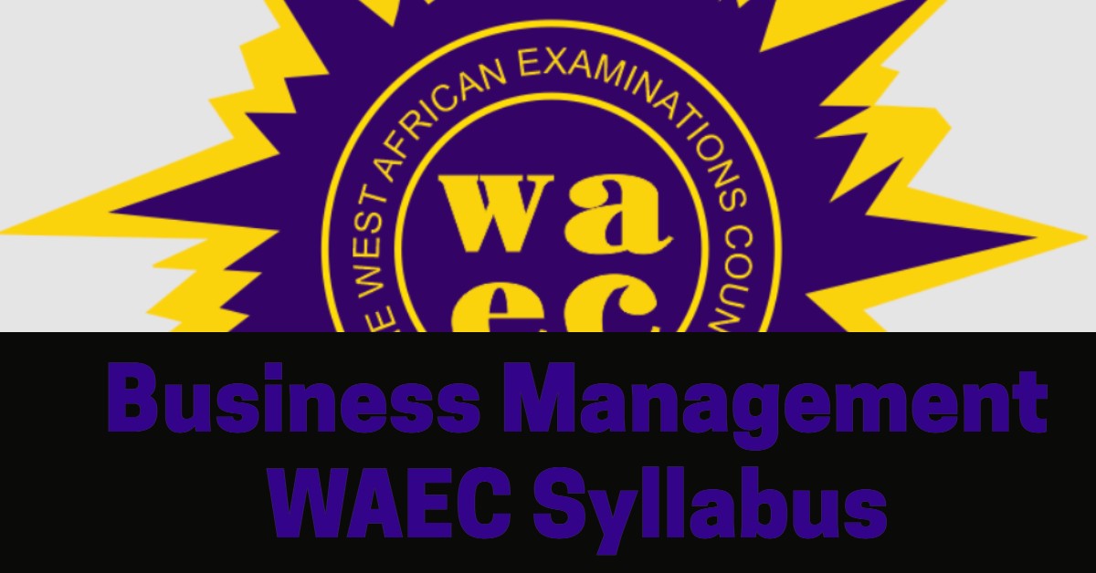 WAEC Subjects for Business Administration